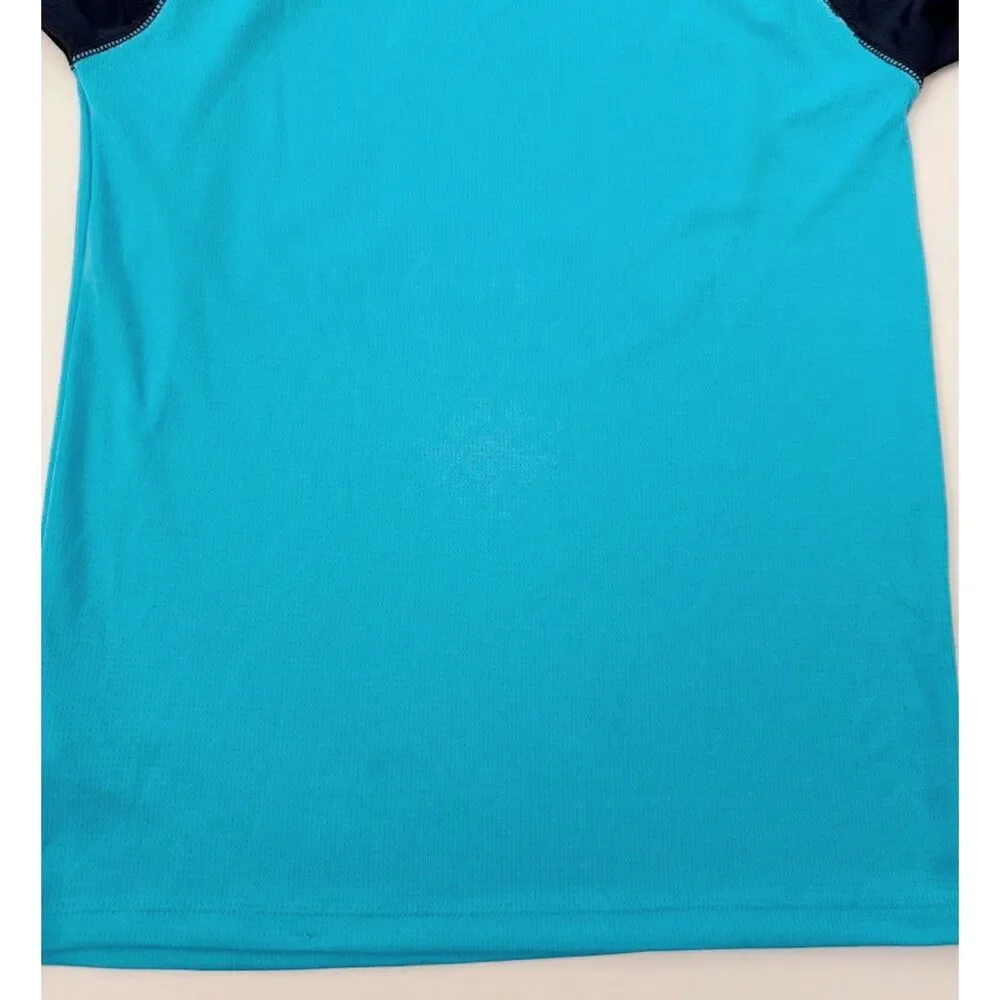 Old Navy Boys XL 14 16 Rash guard swim shirt top short sleeve surfing blue gray